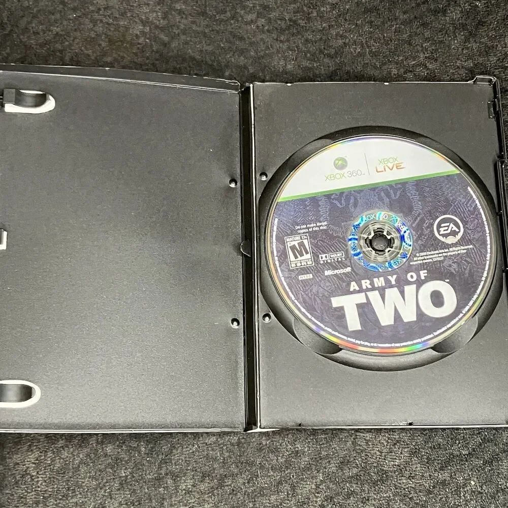 Army of Two (Microsoft Xbox 360, 2008) Disc Only